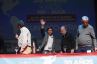 Pese a la derrota electoral. Kicillof reivindicó el “No al ALCA” de hace 20 años y llamó a construir una “alternativa política” para 2027