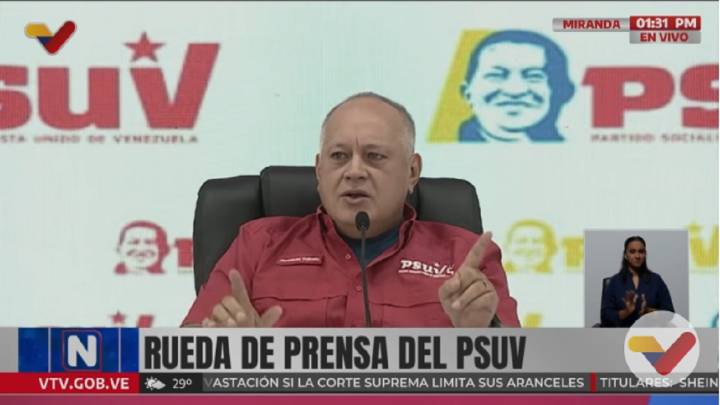 Cabello: “Trinidad y Tobago asumió un frente contra Venezuela”