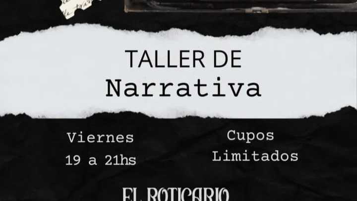 Se dictará un Taller de Narrativa Creativa en Capital