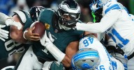 Jalen Hurts' lone touchdown leads Eagles to 16-9 victory over Lions in lackluster offensive game