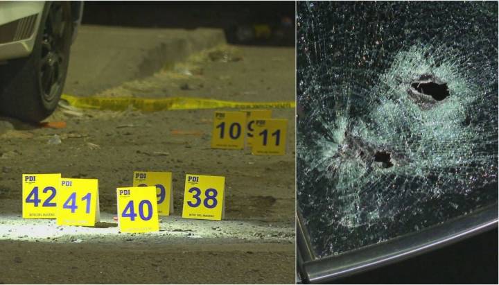 Más de 40 disparos: hombre es asesinado tras infernal balacera en Puente Alto