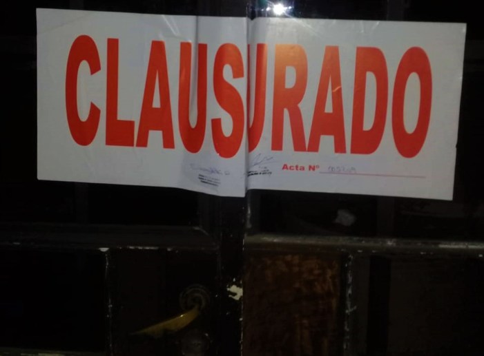 Clausuran parte de un pub en Arrecifes