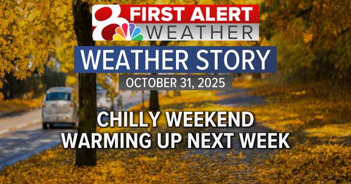 Forecast: Cool Saturday, freeze watch Sunday morning