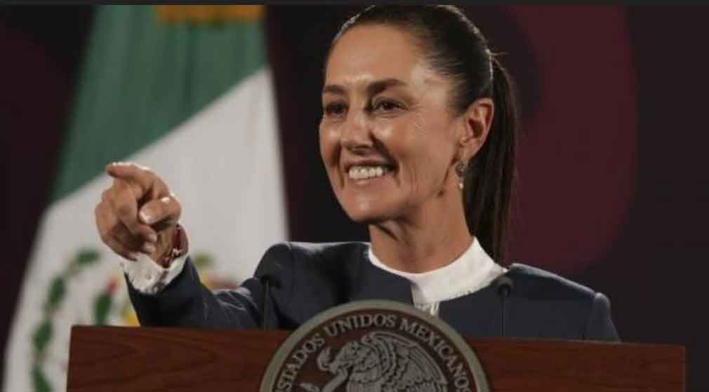 Presidenta de México augura un buen cierre económico en 2025