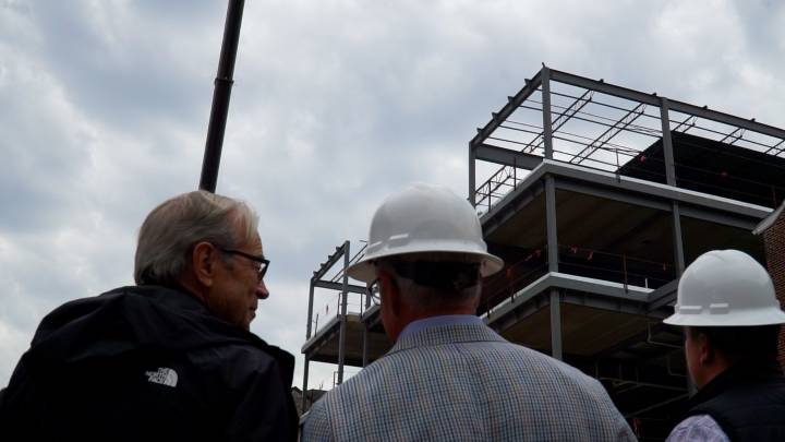 SKyPAC marks major construction milestone with final beam placement