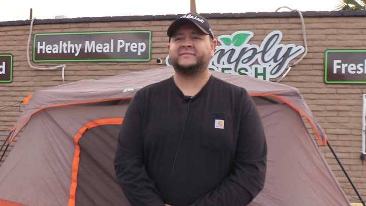 Las Cruces business owner is sleeping outside to gain awareness for unhoused neighbors.