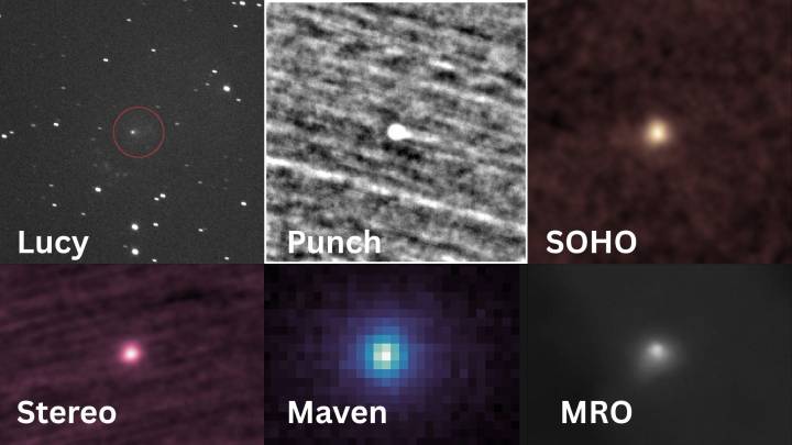 Fleet of NASA spacecraft observe interstellar comet 3I/Atlas
