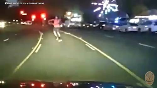 Highland Park crash: Video released of deadly collision involving LAPD cruiser, skateboarder