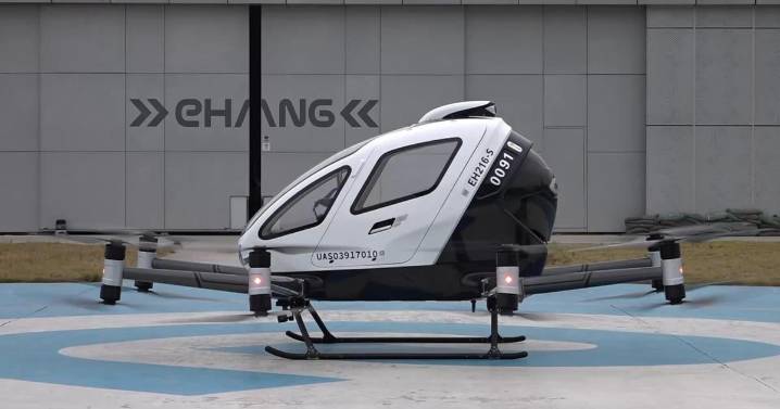 Could China's flying taxi take-off hit a bit of turbulence?