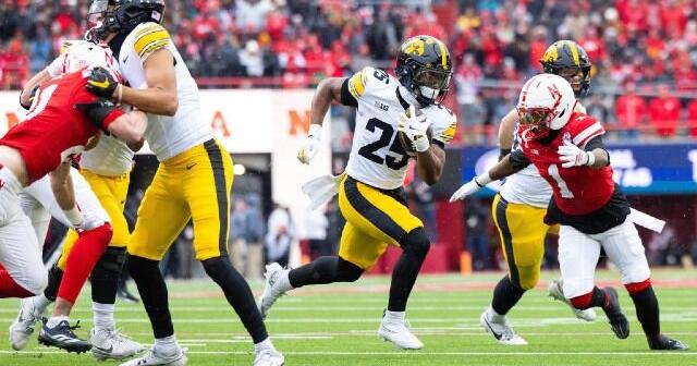 Iowa beats Huskers for 10th time in 11 meetings, shutting them down in 2nd half on way to 40