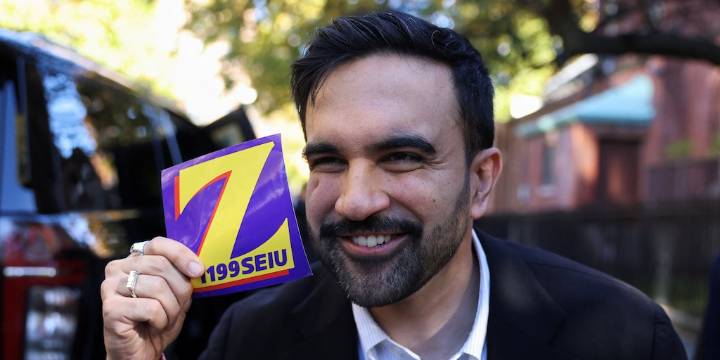 El demócrata Zohran Mamdani ganó las elecciones a la alcaldía de Nueva York