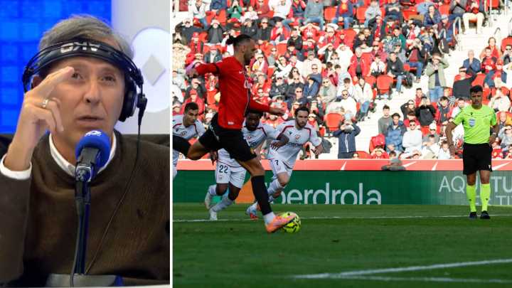 Paco González no se cree el penalti pitado por Gil Manzano en el Mallorca-Osasuna: "Surrealista, eso en Champions no lo pita"