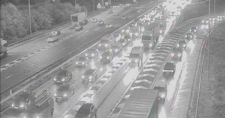 M62 traffic LIVE: Motorway closed off after crash