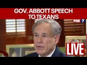 🔴 LIVE: Texas Governor Greg Abbott on the Future of Texas