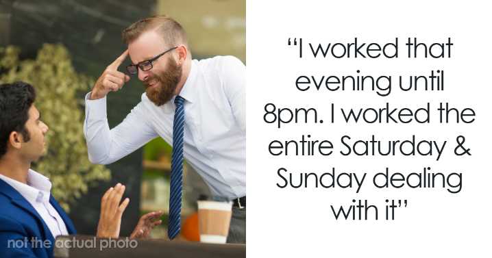 Manager Lets Employee Take Time Off, Freaks Out When He Actually Does