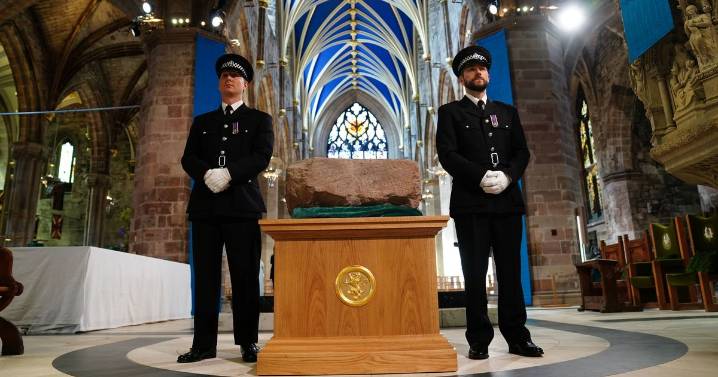 'Hidden' Stone of Destiny fragment gifted to cop searching for relic after 1950 theft