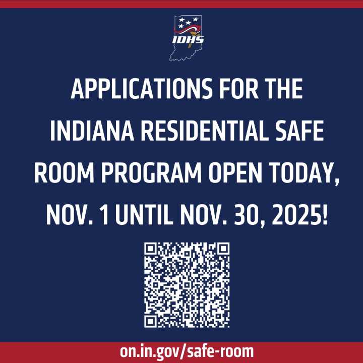 Applications open for Indiana Residential Safe Room Program