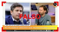 Engaño con IA. El video viral falso con acusaciones de Kicillof contra Cristina Kirchner