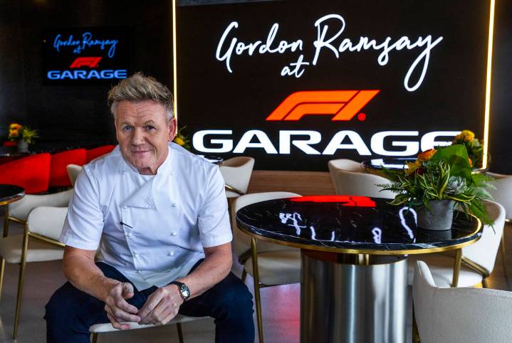 Gordon Ramsay talks Vegas, F1 and driving a $1M super car 