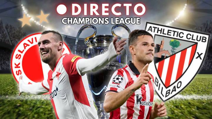 Slavia Praga - Athletic Club de la Champions League, en directo | Marcador, goles y última hora de la Jornada 5