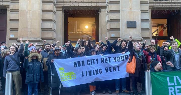 Protesters storm Susan Aitken speech at Glasgow conference with 'shame' chants
