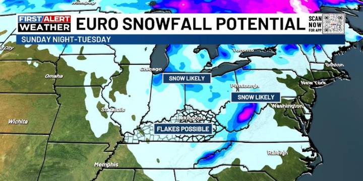 FIRST ALERT | Chris Bailey has a winter looking setup ahead