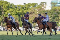 Todo futuro. Tiene 18 años, lleva el apellido De Narváez y en su debut absoluto en el Abierto de Palermo hizo un gol de oro