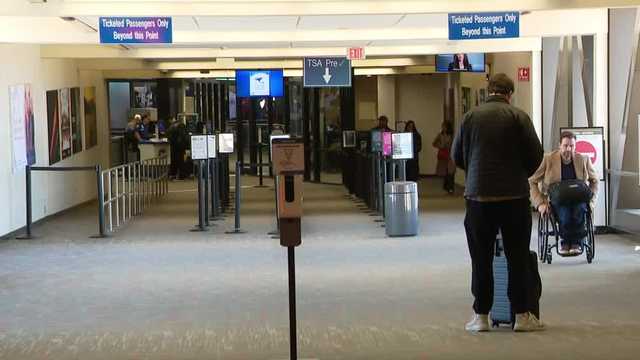 Shutdown affects flights, leaving travelers stranded