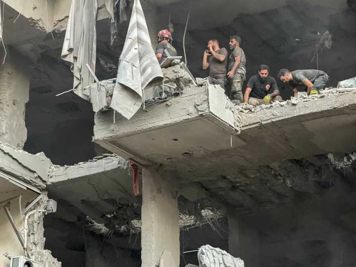 Photos: Israeli strike on Lebanon’s capital Beirut kills Hezbollah official