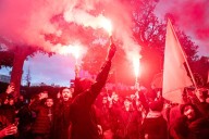 Hundreds protest in Tunisia over president’s escalating crackdown on freedoms