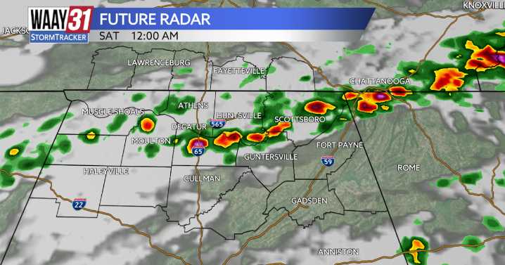 Storms chances and a first freeze on the way