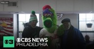 Volunteers with Philadelphia Phillies serve those who served on Veterans Day