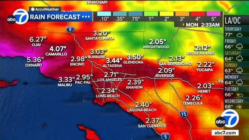 Clima en el sur de California: Tormenta afectará los condados de Los Ángeles, Orange, San Bernardino, Riverside y Ventura