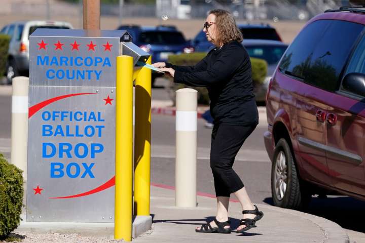 Here's were you can drop off your mail-in ballot on Election Day