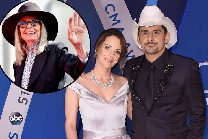 Brad Paisley: Kimberly + Diane Keaton Had an 'Iconic' Bond