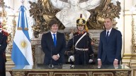 Santilli juró como ministro del Interior y diseña una gira con gobernadores aliados