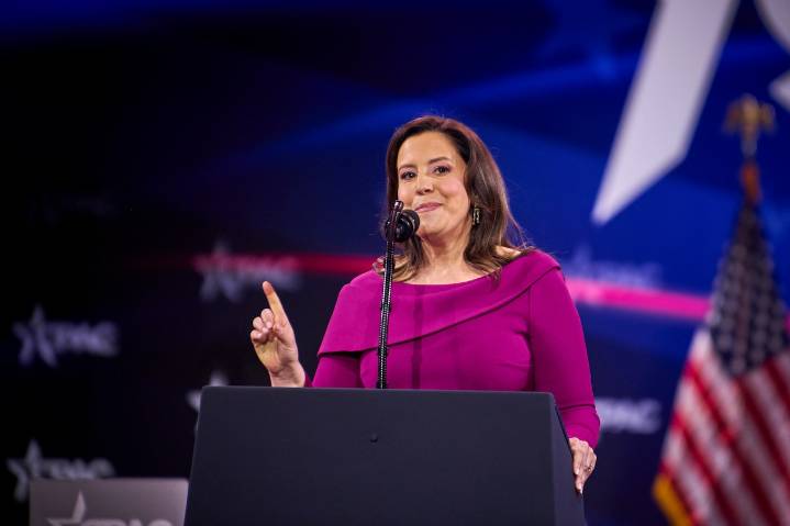 Rep. Elise Stefanik announces run for NY governor, leaves out big name