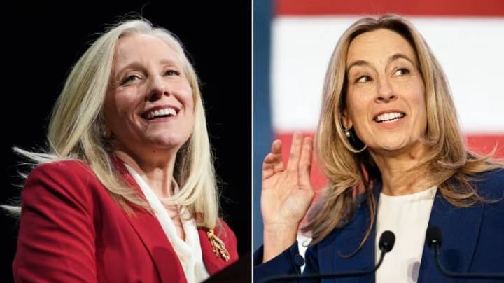 Spanberger y Sherrill fueron compañeras de piso en el Capitolio en Washington. Ahora están haciendo historia en sus estados
