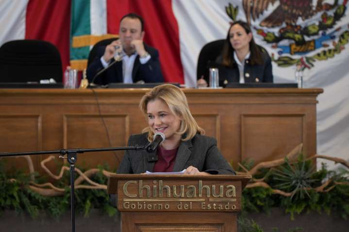 Maru Campos llama a defender la libertad y las instituciones durante aniversario de la Revolución Mexicana