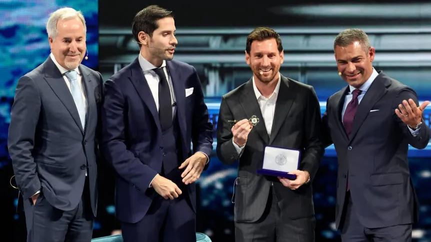 Lionel Messi en el America Business Forum: “Ser campeón del mundo fue como cuando nacieron mis hijos”