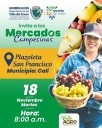 Caleños alístense para el gran Mercado Campesino en la Plazoleta