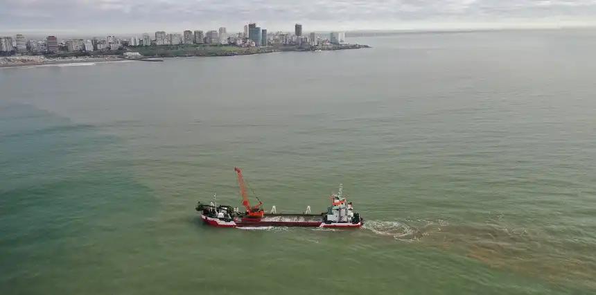 Finalizan el dragado más importante del Puerto de Mar del Plata