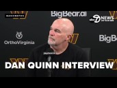 LIVE: Commanders Head Coach Dan Quinn talks about Jayden Daniel's injury, the Seahawks' loss & more