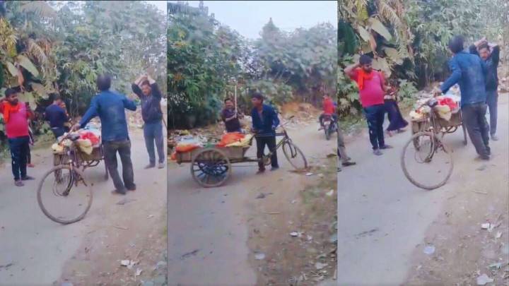 Dalit vegetable vendor thrashed in UP, video goes viral
