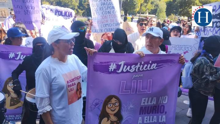 Marchan en Toluca para exigir justicia por Luisa Fernanda