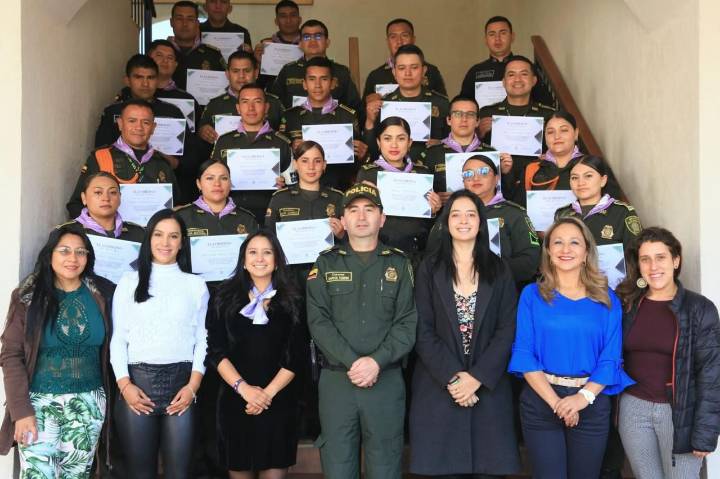 Gobernación de Boyacá capacitó a policías en atención de violencias basadas en género
