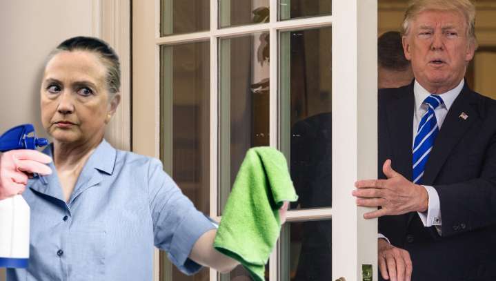 Whistleblower Revealed To Be Recently Hired White House Janitor Hillarita Clintonez