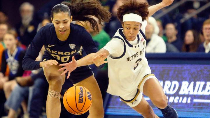 NCAA basketball news: Notre Dame's Hannah Hidalgo has record