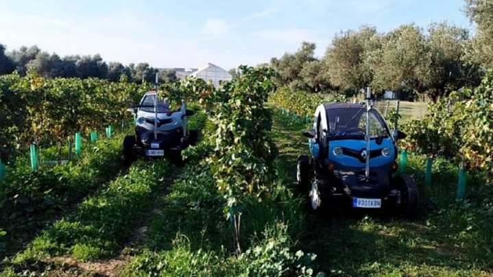 España impulsa la agricultura del futuro: crean el primer vehículo eléctrico autónomo para inspección de cultivos
