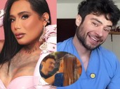 VIDEO: Karina Torres y el Dr Miguel Padilla protagonizan romántico beso